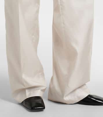 Twill wide-leg pants | Phoebe Philo