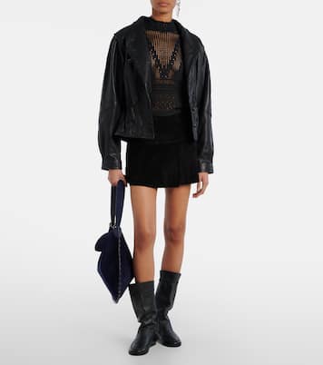 Oskan绒面革单肩包 | Isabel Marant