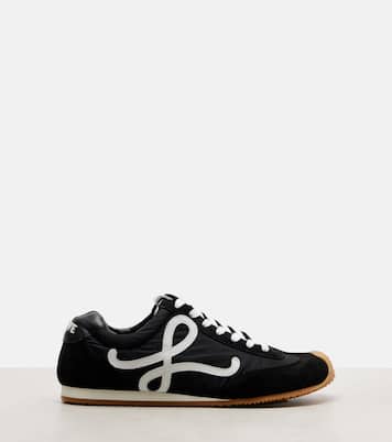 Sneakers Ballet Runner 2.0 mit Veloursleder | Loewe