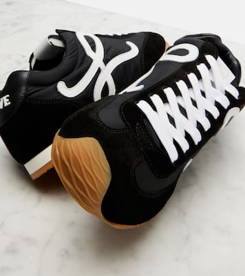 Sneakers Ballet Runner 2.0 mit Veloursleder | Loewe