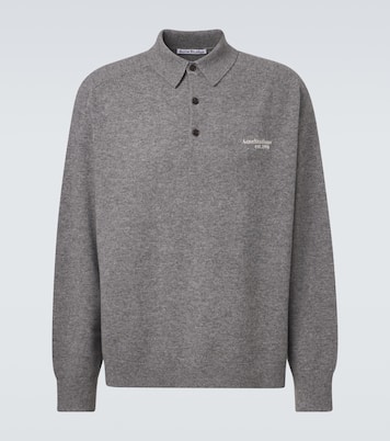 Polo en laine | Acne Studios