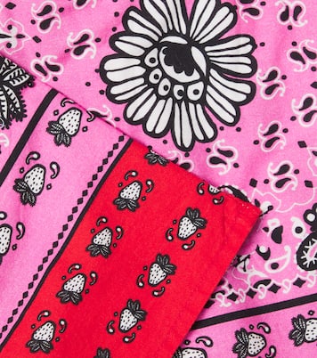 Bedrucktes Kleid Bandana aus Baumwolle | Fábula