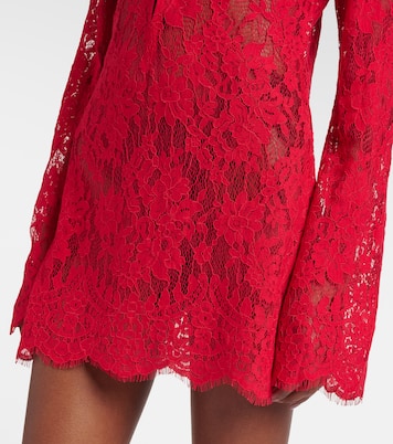 Millie cotton and brocade lace minidress | Bananhot