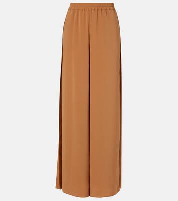Pantalon ample en crêpe | Max Mara