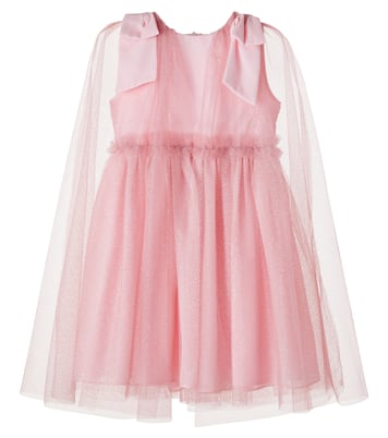 Bow-detail tulle dress | Patachou