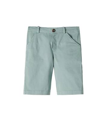Bocusi cotton twill shorts | La Coqueta