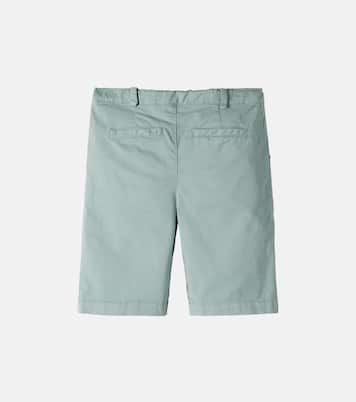Bocusi cotton twill shorts | La Coqueta