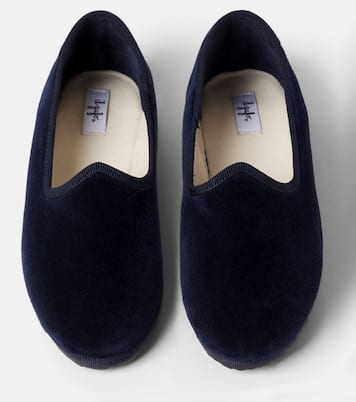 Slip-Ons aus Samt | Il Gufo