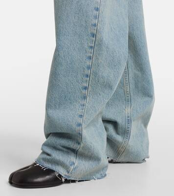 Frayed straight jeans | Maison Margiela