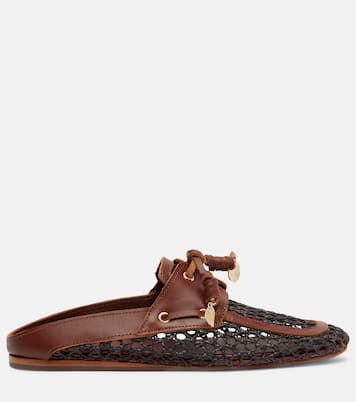 Segelschuhe Naveta aus Leder  | Ancient Greek Sandals