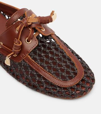 Segelschuhe Naveta aus Leder  | Ancient Greek Sandals
