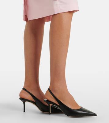 Love皮革露跟高跟鞋 | Jimmy Choo