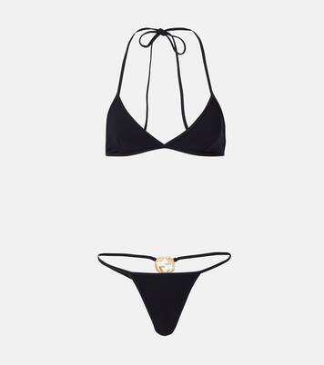 Bikini Interlocking G aus Jersey | Gucci