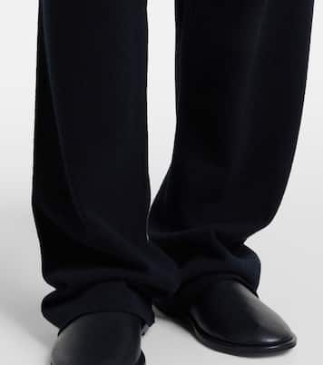 N°320 Rush cashmere-blend wide-leg pants | Extreme Cashmere