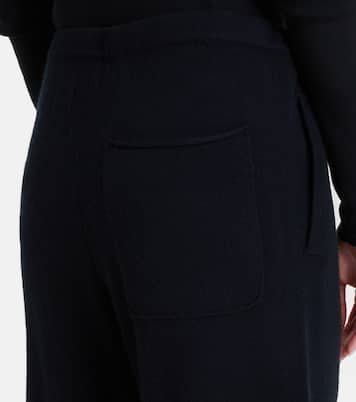 N°320 Rush cashmere-blend wide-leg pants | Extreme Cashmere