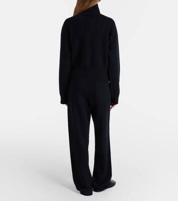 N°320 Rush cashmere-blend wide-leg pants | Extreme Cashmere
