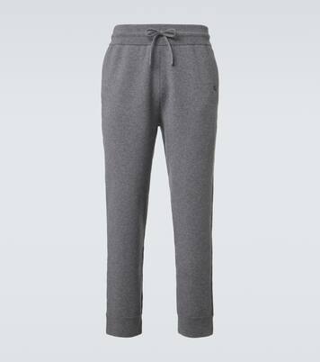 Cashmere-blend straight sweatpants | Burberry