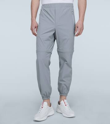 Pantalon stretch zippé | Prada