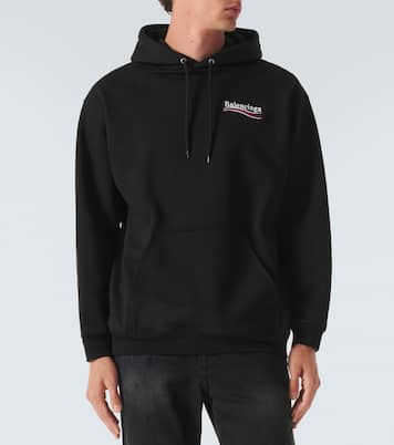 Political Campaign hooded sweatshirt | Balenciaga