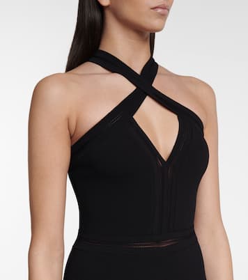 Halterneck knit jumpsuit | Stella McCartney