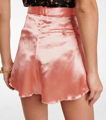 Shorts aus Satin | Rabanne