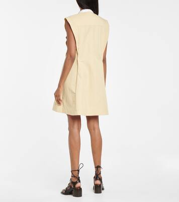 Linen and cotton minidress | Chloé