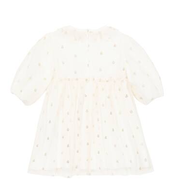 Baby polka-dot tulle dress | Il Gufo