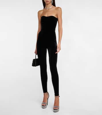 Velvet jumpsuit | Alex Perry