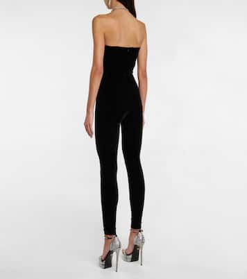 Velvet jumpsuit | Alex Perry