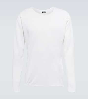 Crewneck cotton top | Zegna