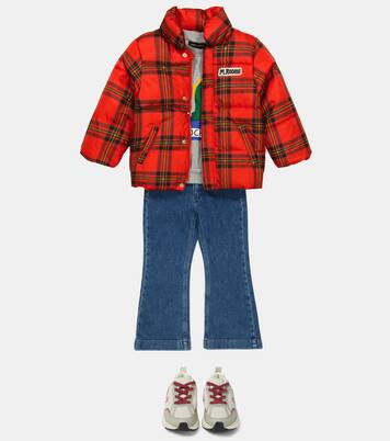 Checked puffer jacket | Mini Rodini