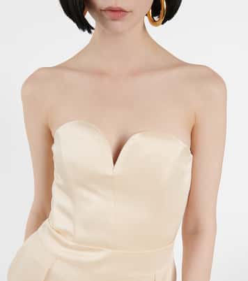 Bridal Clyde satin jumpsuit | Blazé Milano