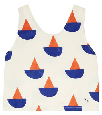 Printed cotton tank top | Bobo Choses
