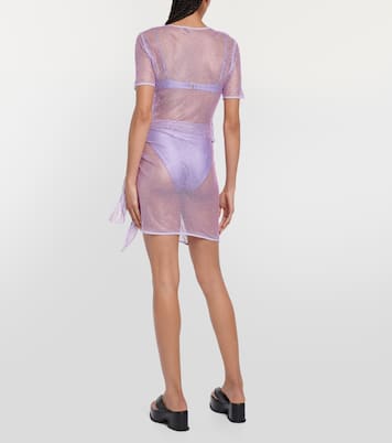 Cropped-Top Electra aus Mesh | Simkhai