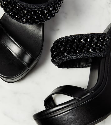 Wedge-Sandalen Amoure Wedge 130 | Jimmy Choo