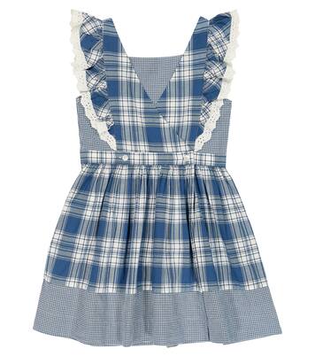 Checked cotton dress | Polo Ralph Lauren Kids