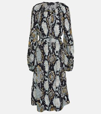 Bedrucktes Midikleid aus Jersey | Proenza Schouler
