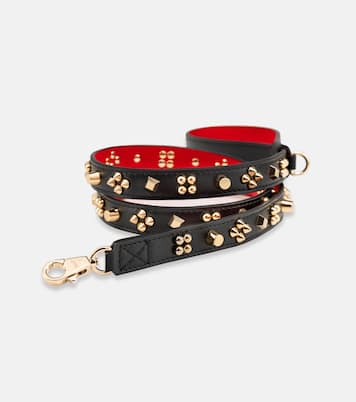 Loubileash embellished leather dog leash | Christian Louboutin