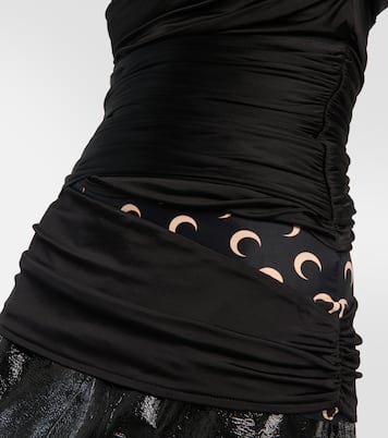 Off-Shoulder-Top Body Shelter aus Jersey | Marine Serre