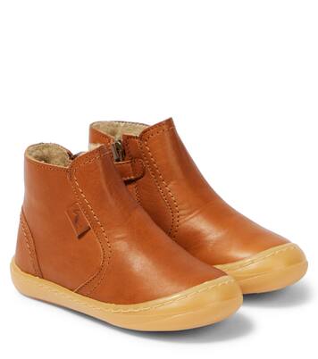 Baby Toastie leather booties | Petit Nord
