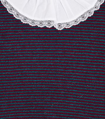 Savannah striped wool-blend sweater | La Coqueta