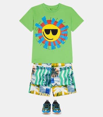 Printed cotton shorts | Stella McCartney Kids