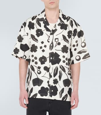 Chemise en lin imprimé | Jacquemus