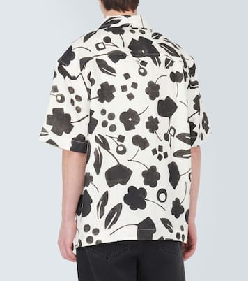 Chemise en lin imprimé | Jacquemus