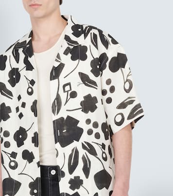 Chemise en lin imprimé | Jacquemus