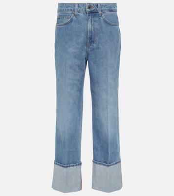 High-Rise Straight Jeans Dylan | Veronica Beard
