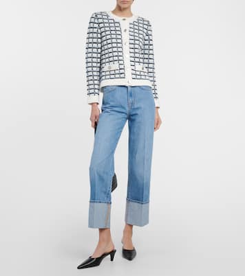 High-Rise Straight Jeans Dylan | Veronica Beard