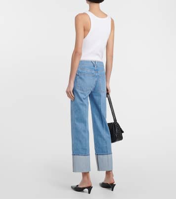 High-Rise Straight Jeans Dylan | Veronica Beard