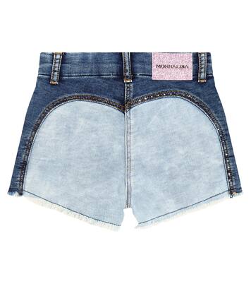 Short brodé en jean | Monnalisa