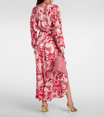 Bedrucktes Maxikleid Ilona | Poupette St Barth